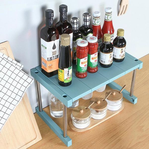 

new lvcky layered racks, seasoning bottle storage, kitchen storage, easy installation, suitable for kitchen, living room