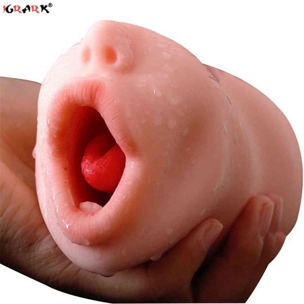 Nxy Sex Masturbatori Uomini Silicone 4d Gola Profonda Masturbatore Maschile Vagina Artificiale Bocca Anale Masturbazione Orale Tazza Giocattoli Erotici per 18+ 1130