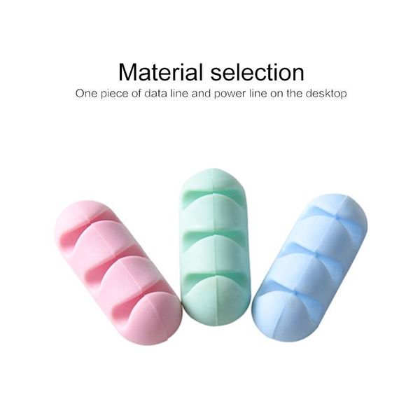 

deskself-adhesive wire fixing line storage rack fixing data line finishing fixed hook convenient manager home storage rack