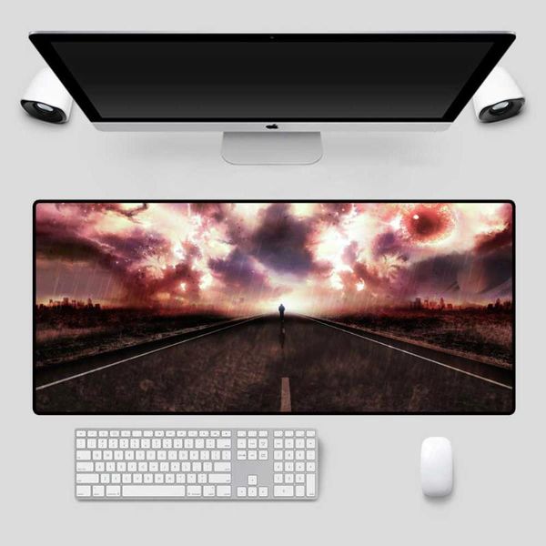 

mouse pads & wrist rests mairuige landscape pattern large pad big player xxl gaming computer notebook office desk 90x40