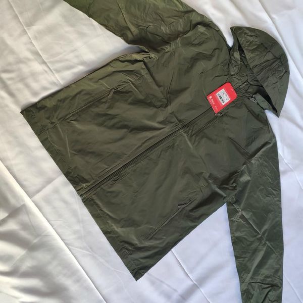 

fashion mens north jackets embroidery logo spring autumn outwear windbreaker hoodie zipper hooded jacket coat outside sport men's cloth, Black;brown