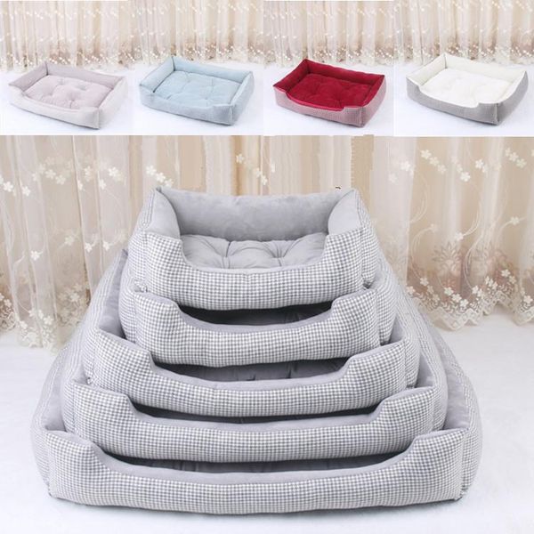 

dog bed mat kennel soft dog puppy pet supplies nest for small medium large dogs warm plush bed house matress drop shipping