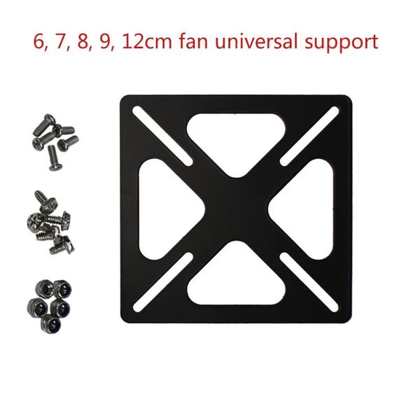 

computer cables & connectors universal 6-12cm chassis cooling fan conversion bracket adapter for heatsink dropship