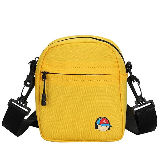 

evening bags street style ins tide messenger bag cute mini square student canvas small shoulder handbags for women