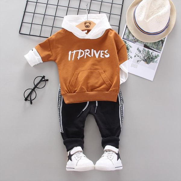 

spring autumn toddler boys clothes kids sports outfits suit for baby sets children clothing set 1 2 3 4 5, White