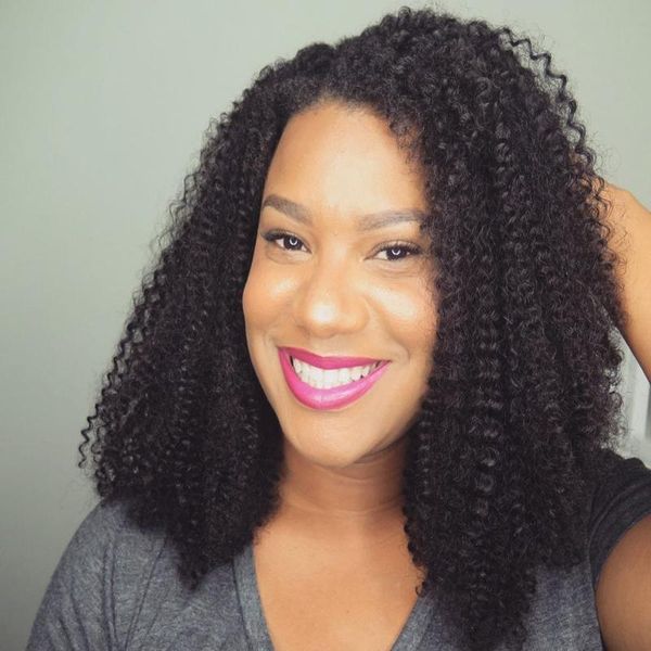 

yms kinky curly hair 13x4 lace front wigs pre plucked for women kinky curly remy human hair lace wigs, Black;brown