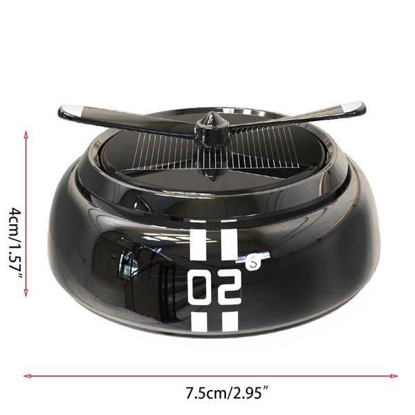 

car air freshener rotating perfume creative design automotive interior trim for environment fresher t3ef