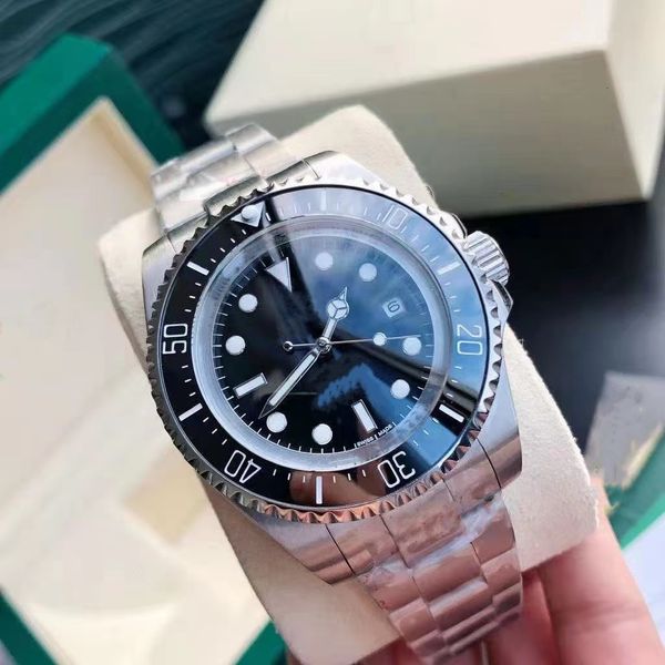 

designer 2021 men's automatic mechanical stainless steel watch, popular classic style 44mm 2 kinds of straps, Slivery;brown