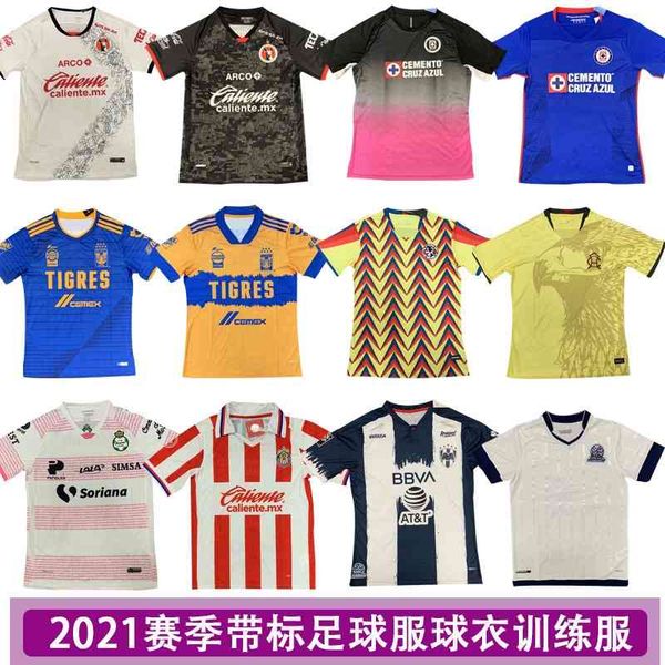 

mexico league with sports training uniform football jersey, Gray