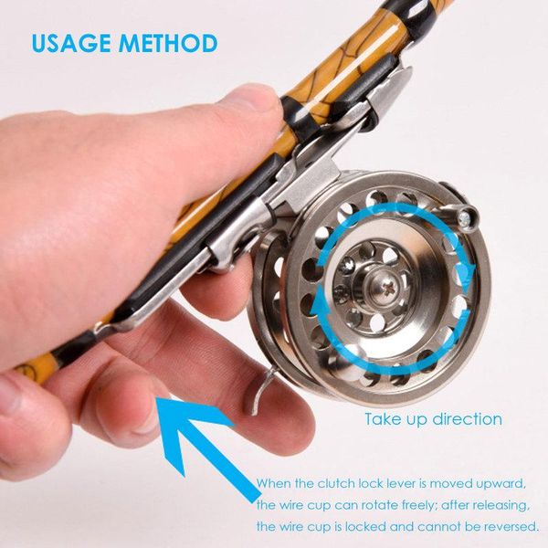 

fishing reel right front drifting fishing reel tackle for ice gear outdoor product