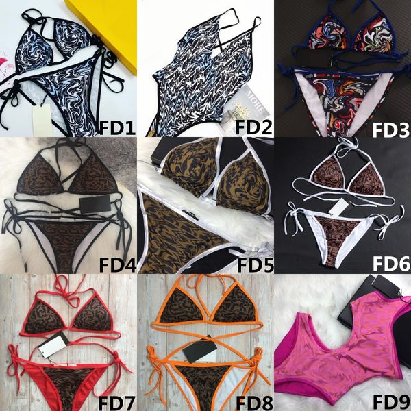 

2021 fashion mix 9 styles women swimsuits bikini set multicolors summer beach bathing suits wind swimwear high quality