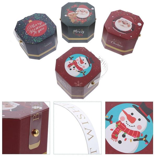

gift wrap 20pcs christmas candy paper boxes chocolate cookie packing