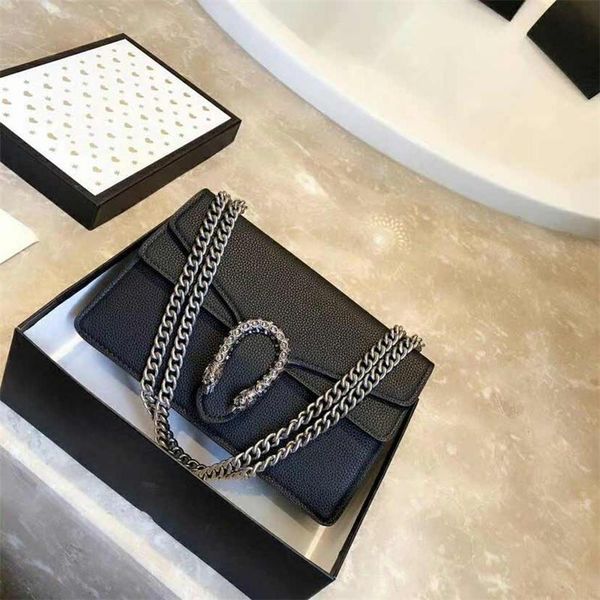 

2020 brand fashion luxury designer bags simple retro atmosphere chain pack elegant understated shoulder bag messenger bag