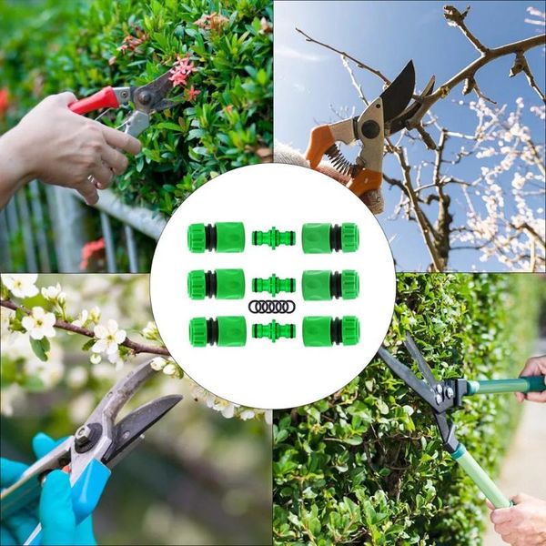 

watering equipments factory direct sales 15pcs garden hose connectors kit pipe tap plastic connector adaptor fitting quick