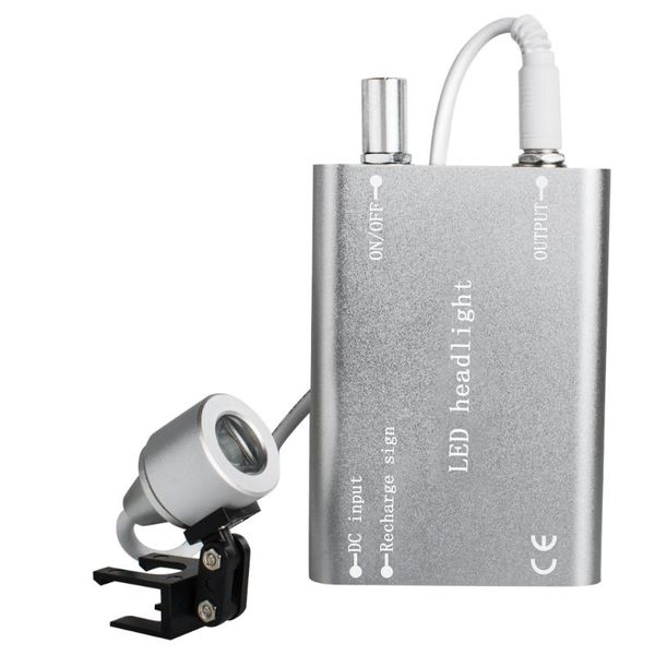 

portable led head light lamp for binocular loupe