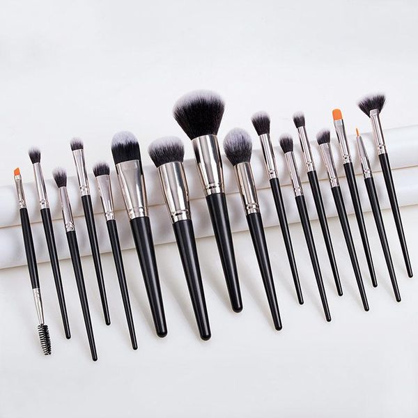 

makeup brushes 16pcs brush set eyeshadow blending foundation powder eyebrow blush double head beauty make up kit tool wholesale