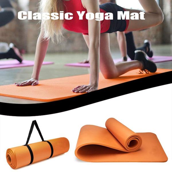 

yoga mat classic pro yoga mat tpe eco friendly non slip fitness exercise sport fitness thick tapis de sport fitnes #t3