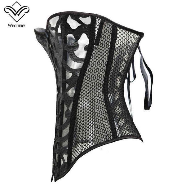 

nxy set corset corselet lace lingerie women hollow out corsages overbust black bustier plus size belly slimming sheath -6xl 1129, Red;black