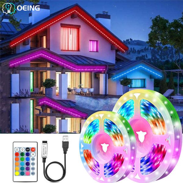

led strip with usb infrared control rgb smd2835 dc