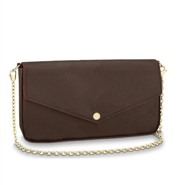 

luxurys designer bags women original shoulder bag handbag evening bags fashion chain lady presbyopic letter mini card holder package messeng