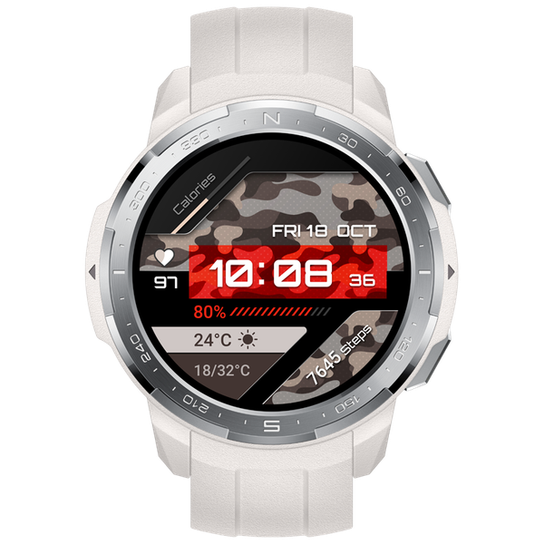 

smart watches huawei honor watch gs pro sports black 25-day battery life a1 core voice 50m water heart rate sleep gps