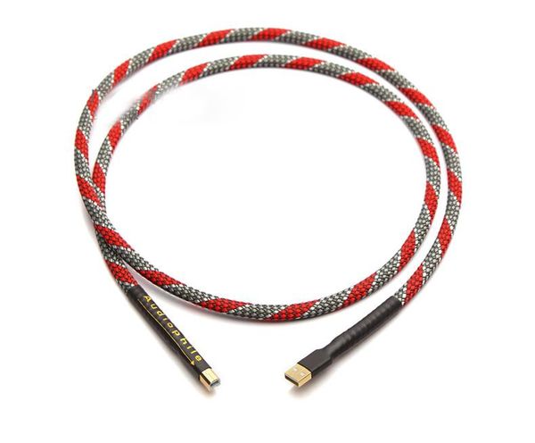 

audio cables & connectors hi-end qed occ silver plated usb cable data dac hifi a-b