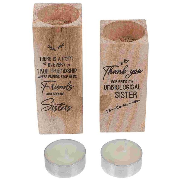 

candle holders 1pc creative holder thanks friends present deskcraft ornament decor