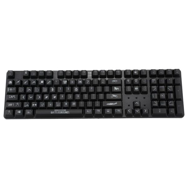 

for pubg theme 108 keys mechanical keyboard dedicated game replacement button cap