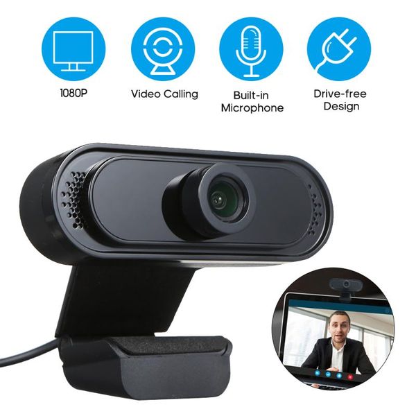 

720p/1080p webcam high definition video with mic web camcomputer pc camera for conference live streaming recording webcams