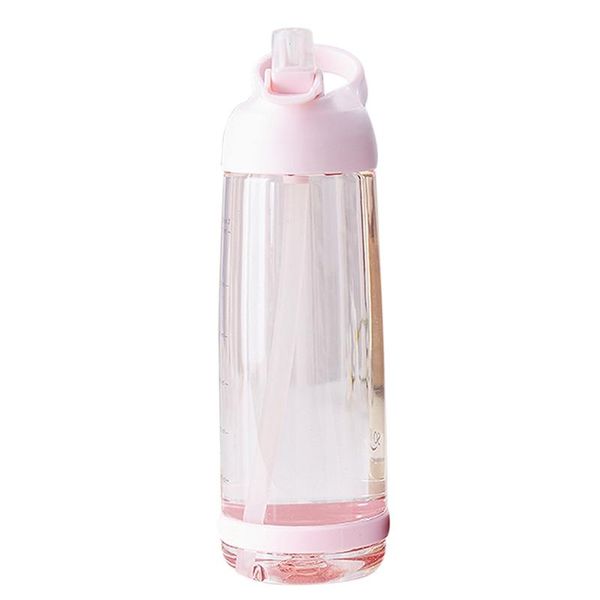 

water bottle fashion portable straw cup large capacity outdoor sports 1000ml