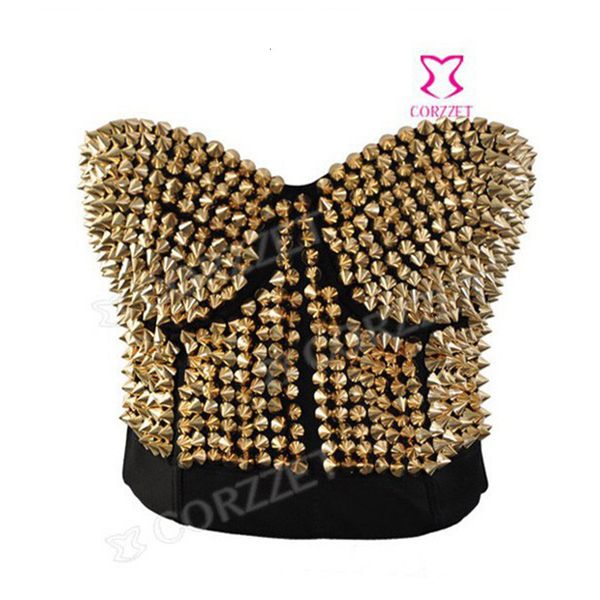 

costumes fashion metal rivet nightclub dance women's performance dress 926 fun bra underwear, Black