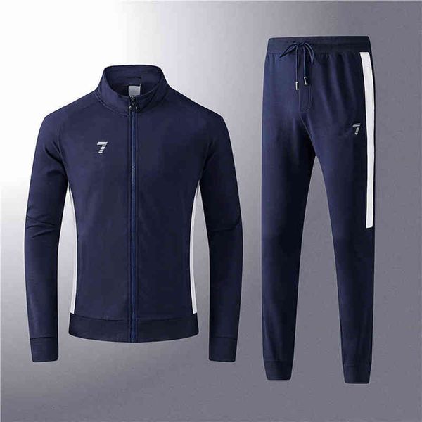 

men's tracksuits sportswear designer suit jacket 2022 luxury sports men's leisure wind resistant spring and autumn hoodie sgmy, Gray