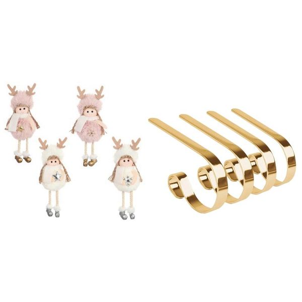 

hooks & rails 4 pcs christmas for stockings tree pendant