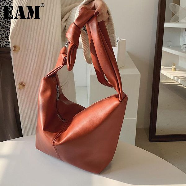 

cross body [eam] women spring soft pu leather flap personality all-match crossbody shoulder bag fashion tide 2021 18a2051