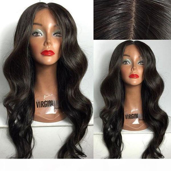 

150 density human hair full lace wigs with baby hair body wave brazilian lace front human hair wigs for black women, Black;brown
