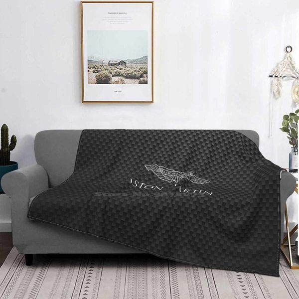 

blankets aston carbon logo creative design light thin soft flannel blanket car cars chevrolet jdm racing motorsport mclaren