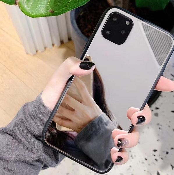

phone case fashion mirror glass mirror phone case for iphone 6s 7 8 x xr xs 11 pro max mobile phone drop protection case ing