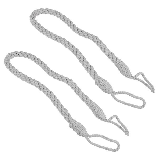 

curtain & drapes 2pcs durable simple hand-woven tie rope practical strap