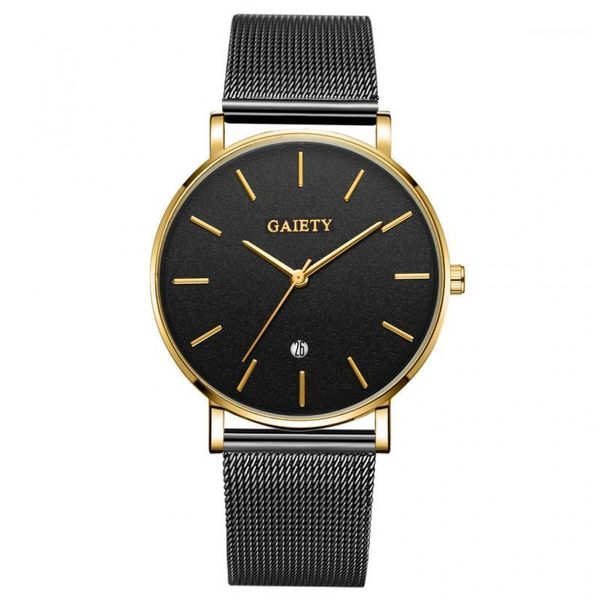 

luxury success men watches men's fashion stainless steel quartz watch male business date analog clock gift relogio masculino wristwatch, Slivery;brown