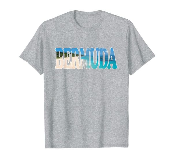 

Bermuda Beach Pink Sand Ocean Summer Gift Keepsake Souvenir T-Shirt, Mainly pictures
