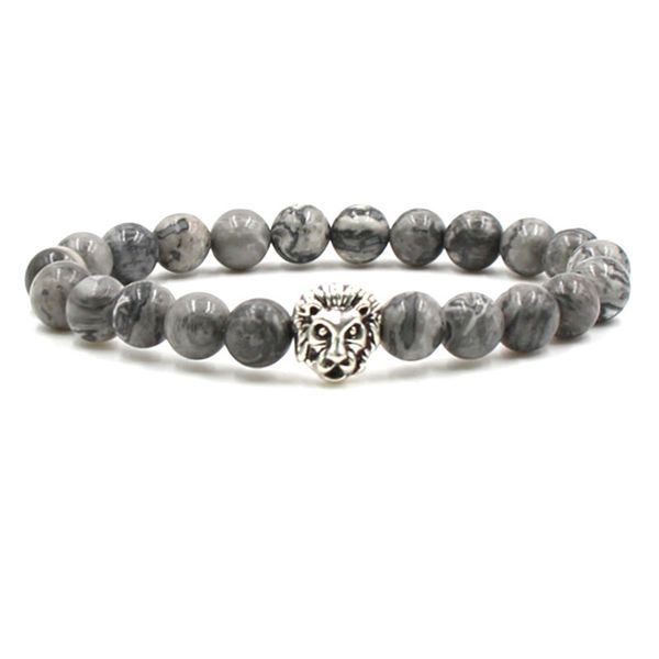 

men stone buddha beads elastic bracelet 2021 ell gift bracelet, Black