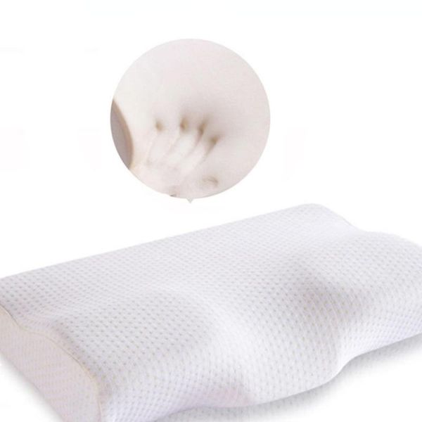 

pillow memory foam orthopedic latex magnetic neck slow rebound butterfly shaped health cervical