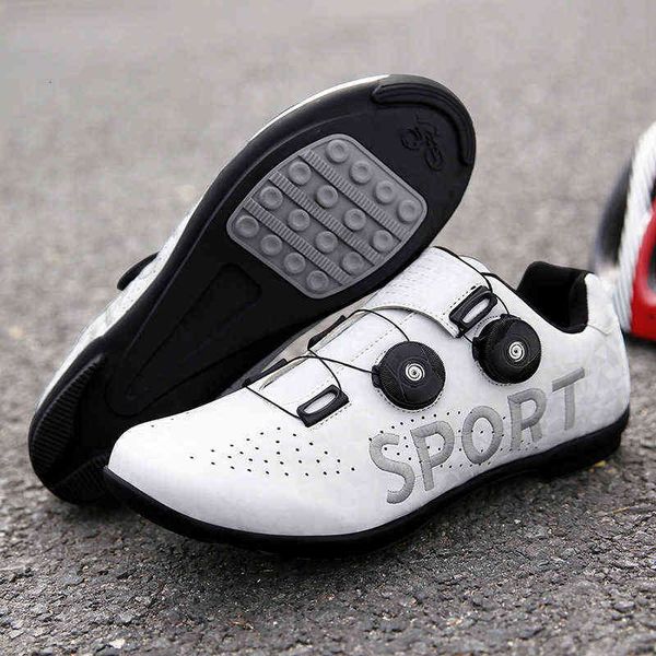 

large size cycling shoes men and women couples luminous colorful hard soled outdoor mountain lockless bicycle, Black