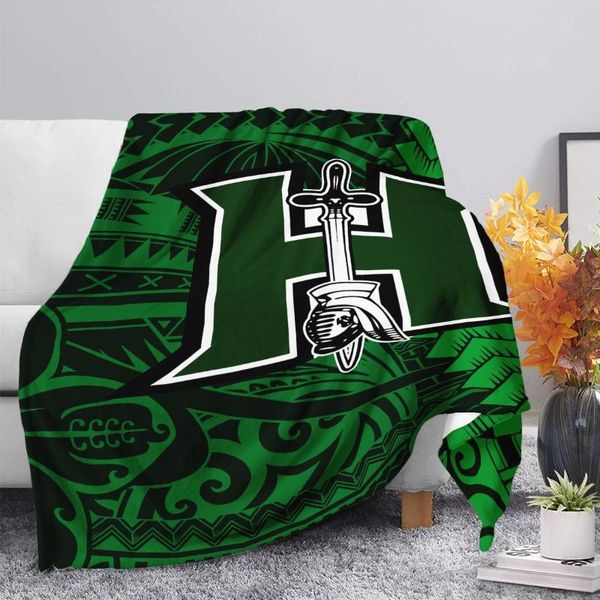 

blankets polynesian tattoo polar fleece blanket custom hawaii rainbow warriors throw low price green sofa cover
