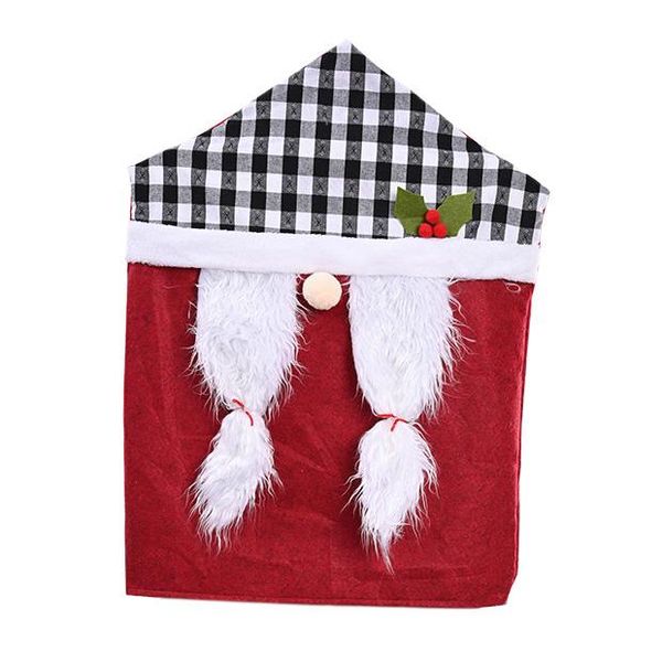 

chair cover dining seat cover anti-dirty house decoration christmas for party decor new year party supplies