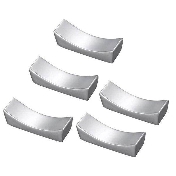 

kitchen storage & organization 5 pcs stainless steel chopsticks rest holder,knife rest,spoon holder,fork rack,tableware stand,table decorati