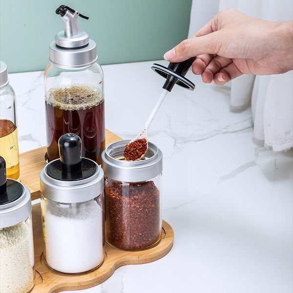 

storage bottles & jars kitchenace seasoning bottle with measuring spoon herbs&spice gadgets kitchen and gadget sets