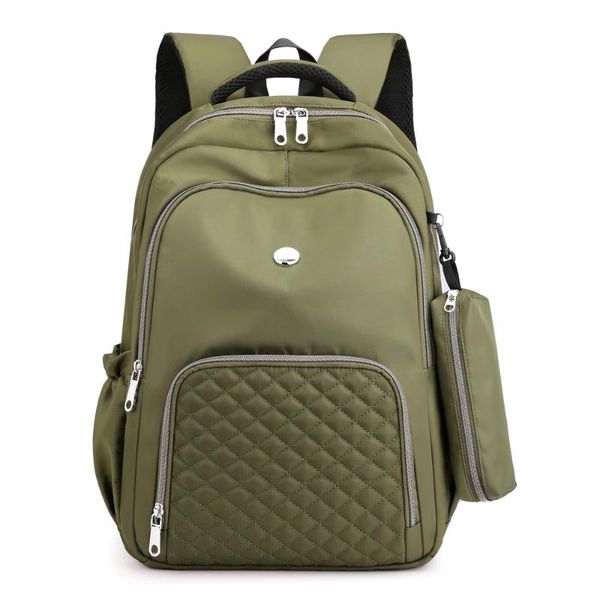 

backpack black travel purse for women 2021 large capacity shoulder bag nylon waterproof female 15 computer bagpack