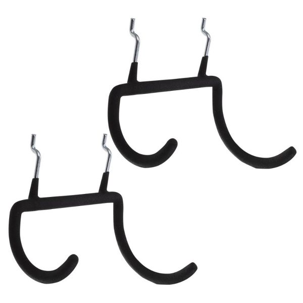 

hooks & rails 2pcs pegboard peg display racks heavy duty drill holders