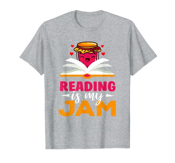 

reading is my jam funny i love to read books teacher gift, White;black